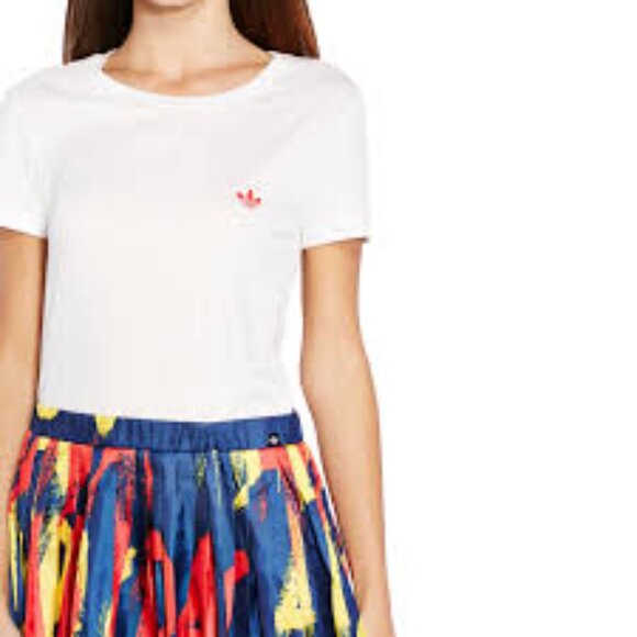 Adidas Originals Paris Print Multicolor Tshirt Dress Size M - Picture 8 of 9